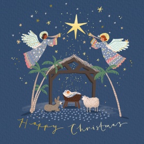 Rejoice Rejoice Christmas Card